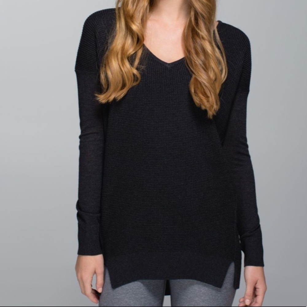 Lululemon The Sweater Life - Heathered Black